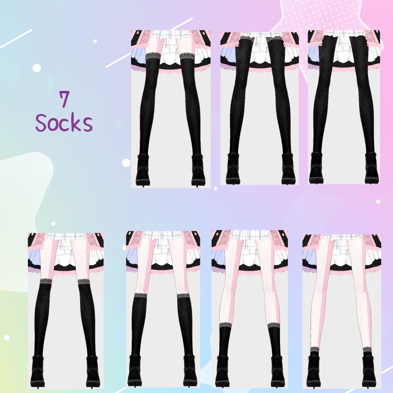 VRoid【Free / 無料】夏のパーティーセット Summer Party Set