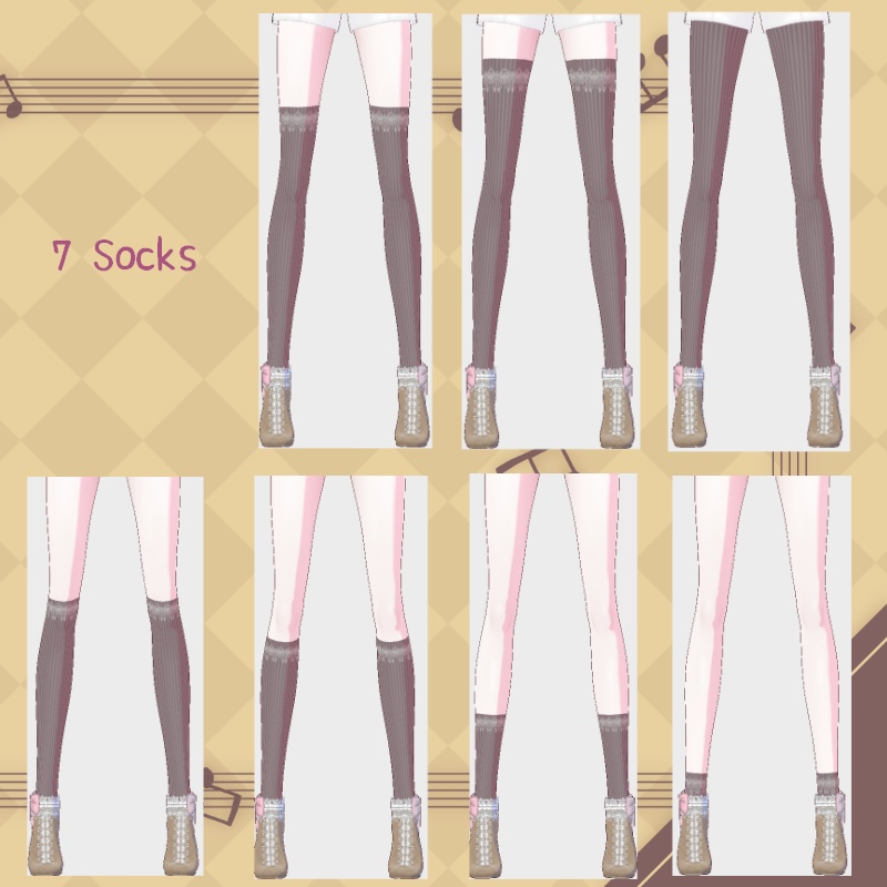 VRoid【Free / 無料】秋の休日セット Relaxing Autumn Set