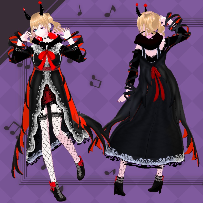 VRoid【Free / 無料】秋の裏側 セット Secret Autumn Set