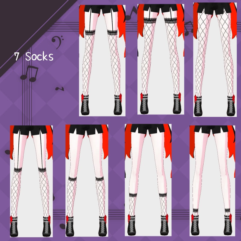 VRoid【Free / 無料】秋の裏側 セット Secret Autumn Set