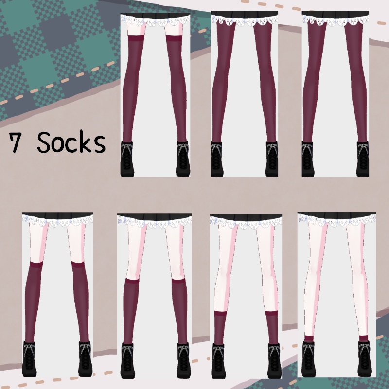 VRoid【Free / 無料】落ち葉狩りセット Leaf Hunt Set