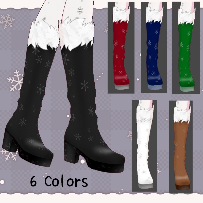 VRoid【Free / 無料】ホリデイエプロン セット Holiday Apron Set