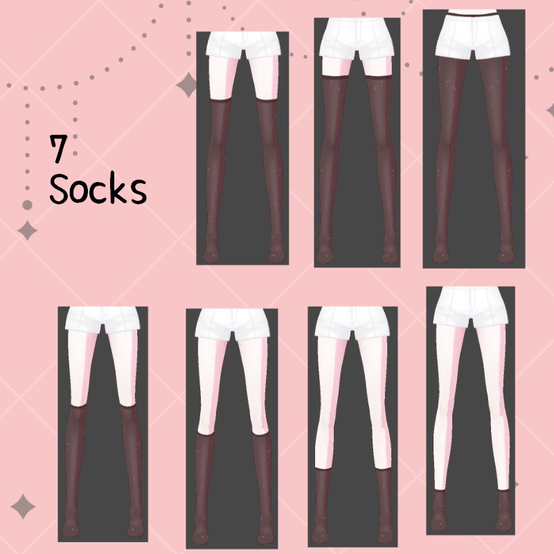 VRoid【Free / 無料】朔風 セット Chilly Wind Set