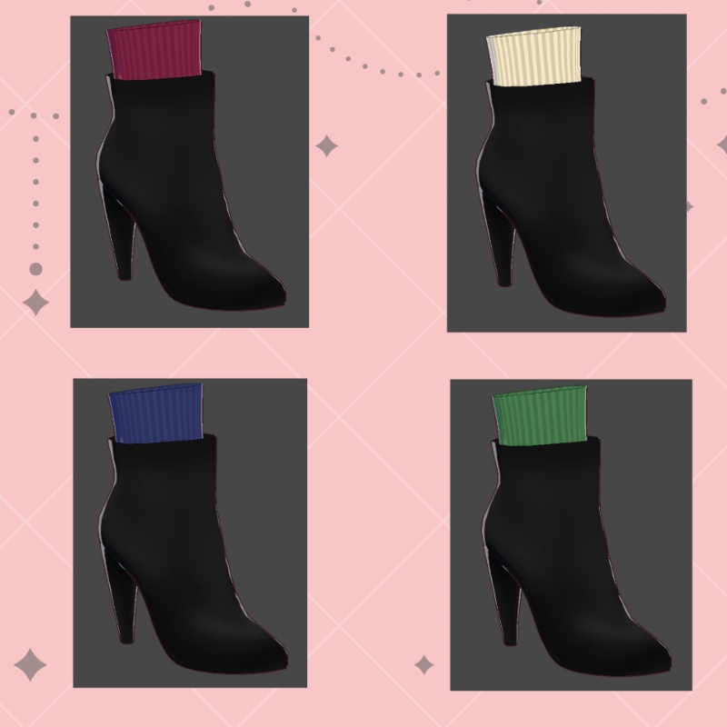 VRoid【Free / 無料】朔風 セット Chilly Wind Set