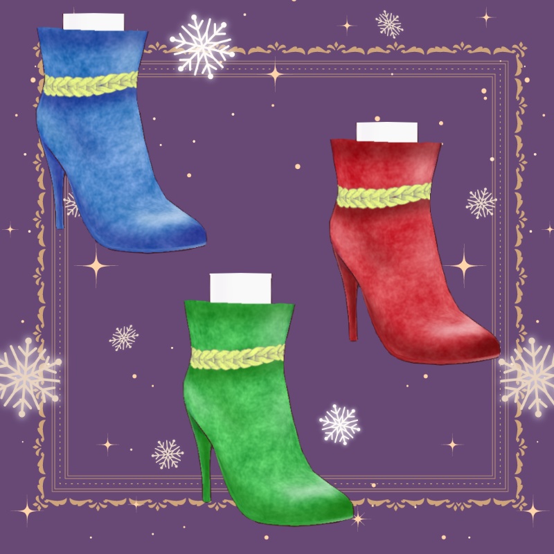 VRoid【Free / 無料】舞う雪 セット Snow Dance Set