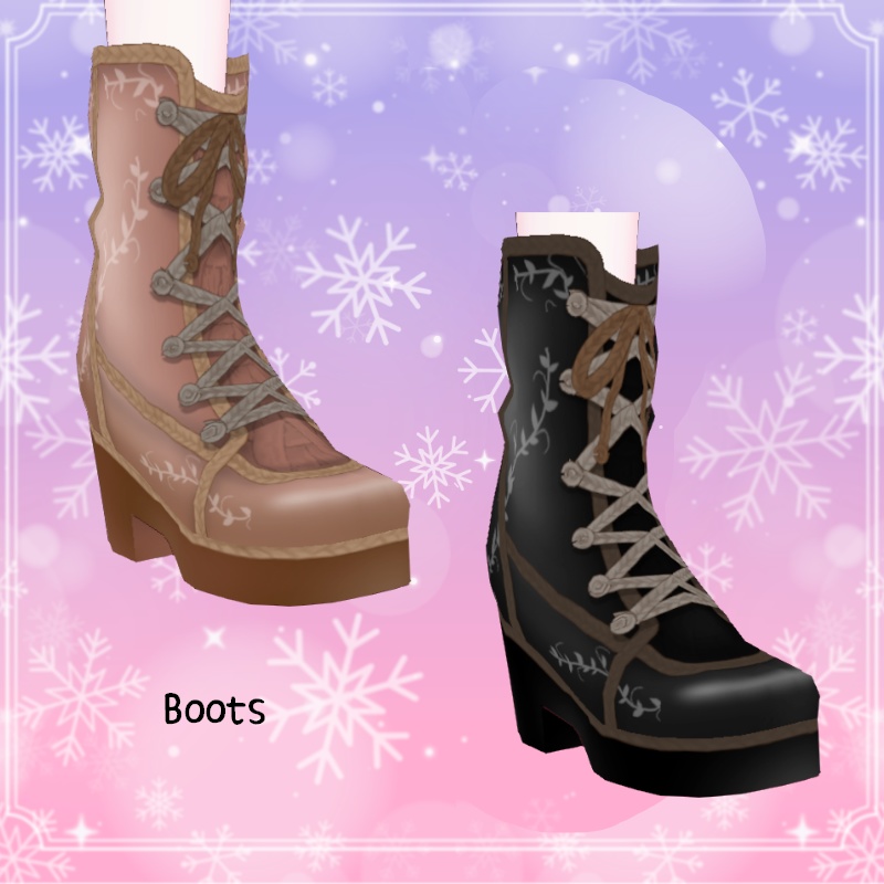 VRoid【Free / 無料】冬のそよ風 セット Winter Breeze Set