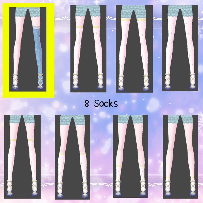 VRoid【Free / 無料】ダイアモンドダスト セット Diamond Dust Set