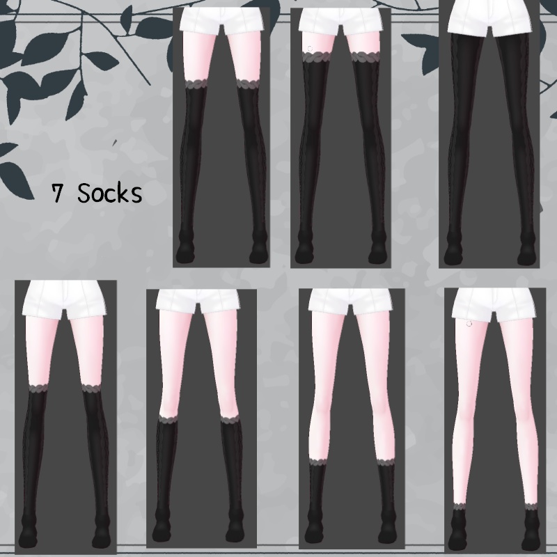 VRoid【Free / 無料】まったりな冬 セット Cozy Winter Set