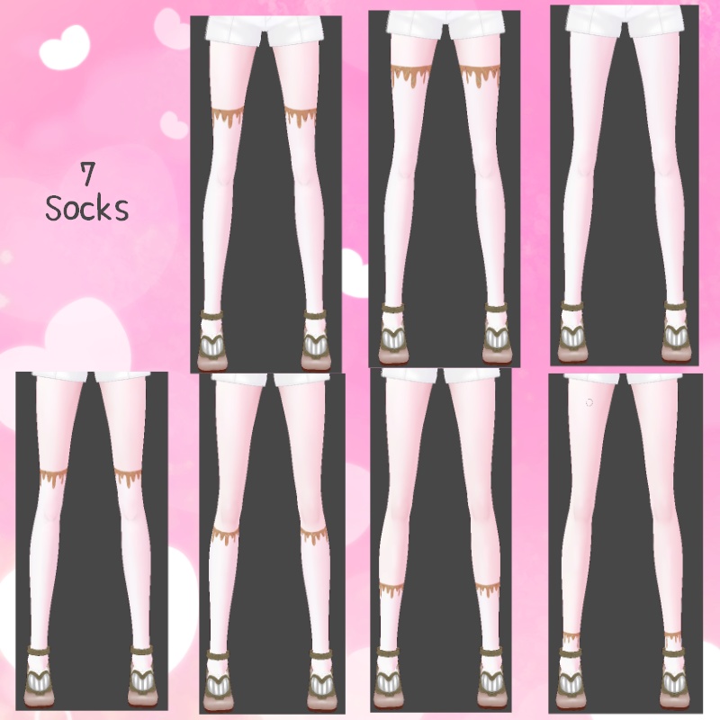 VRoid【Free / 無料】スウィートパイ セット Sweet Pie Set