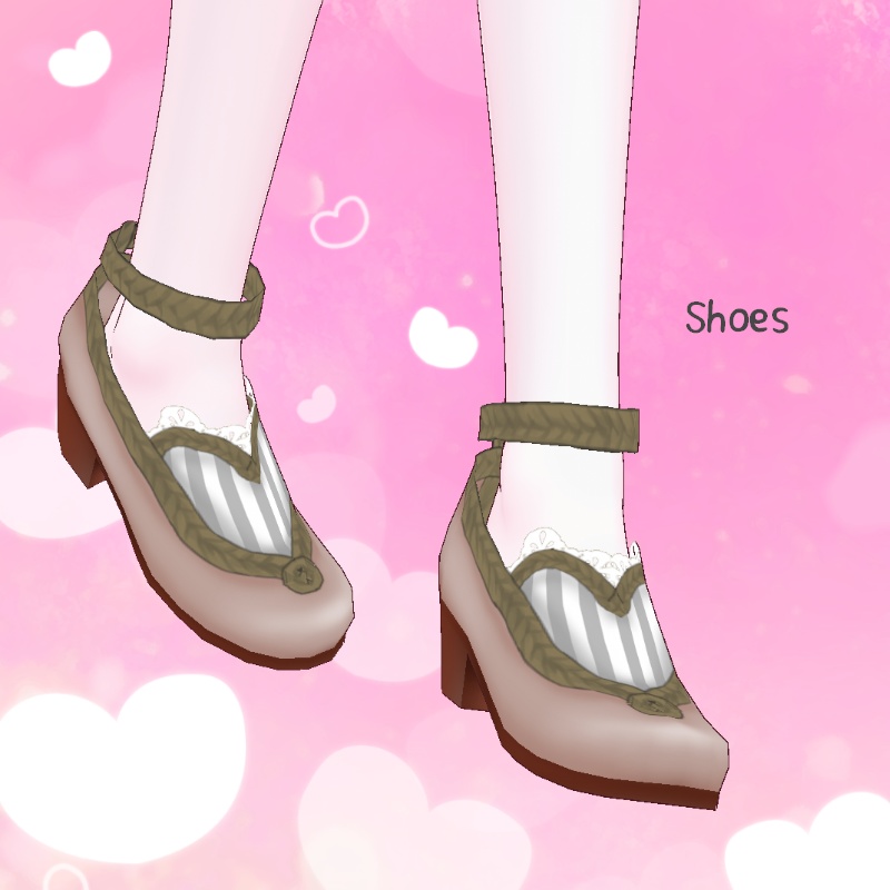 VRoid【Free / 無料】スウィートパイ セット Sweet Pie Set