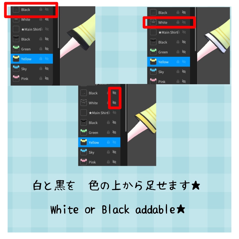 VRoid【Free / 無料】春光 セット Sparkling spring Set
