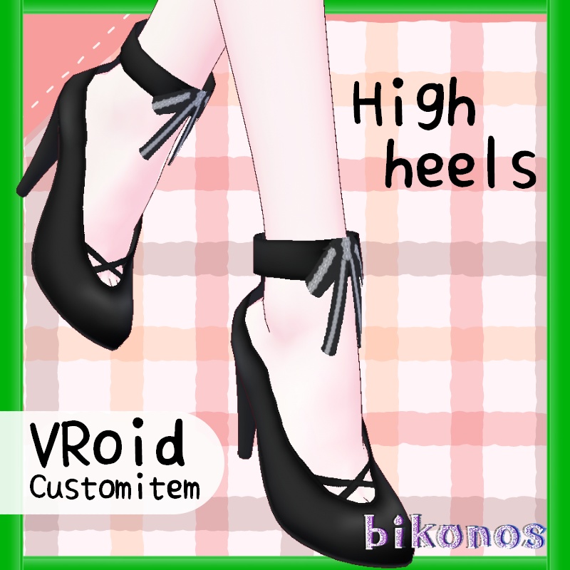 VRoid【Free / 無料】タンポポの綿毛 靴 Dandelion pappus Shoes