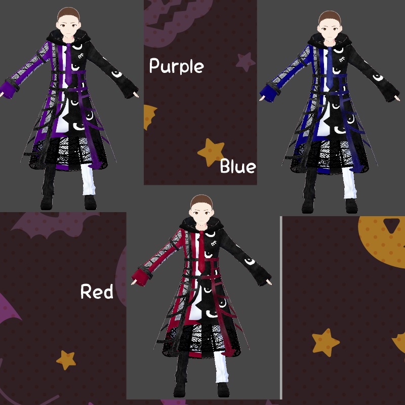 VRoid【Free / 無料】一瞥モンスター セット Glancing Monster Set