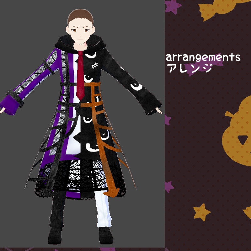 VRoid【Free / 無料】一瞥モンスター セット Glancing Monster Set