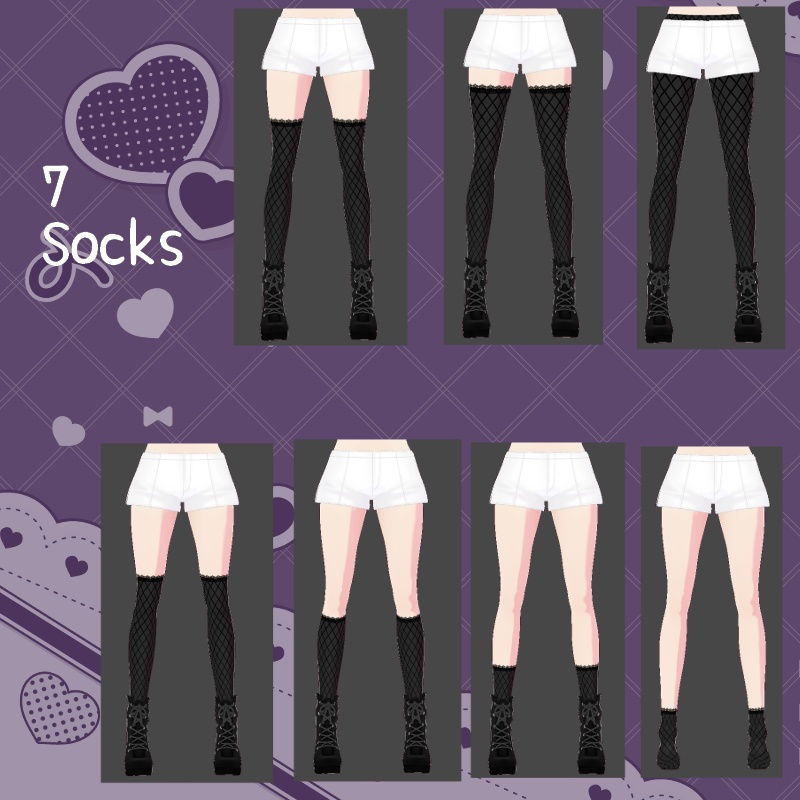 VRoid【Free / 無料】冷える夜セット Chilly Night Set