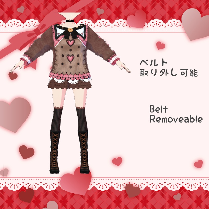 VRoid【Free / 無料】甘いクッキー セット Sweet Cookie Set