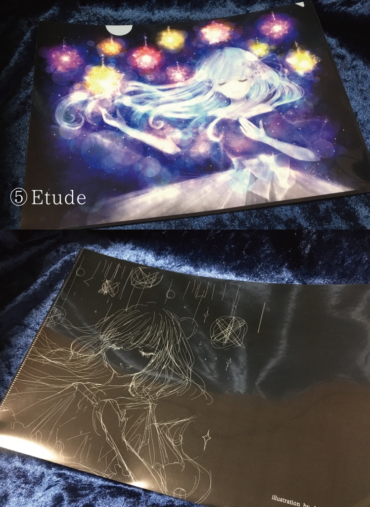 A4クリアファイル 5種