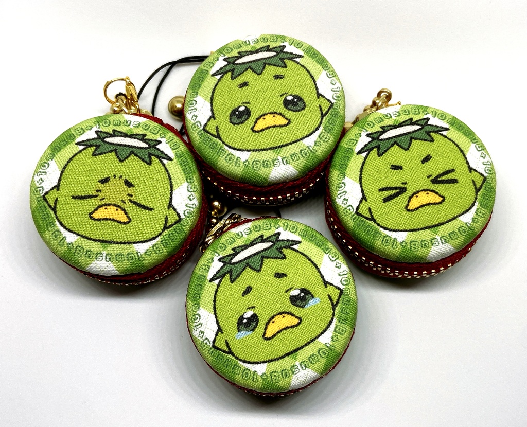 【11/21追加】カッパちゃんマカロンポーチ