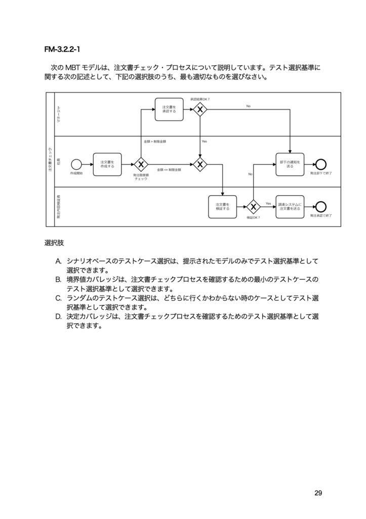 【PDF】JSTQB®非認定 ソフトウェアテスト問題集 Foundation Level Specialist Model-Based Tester