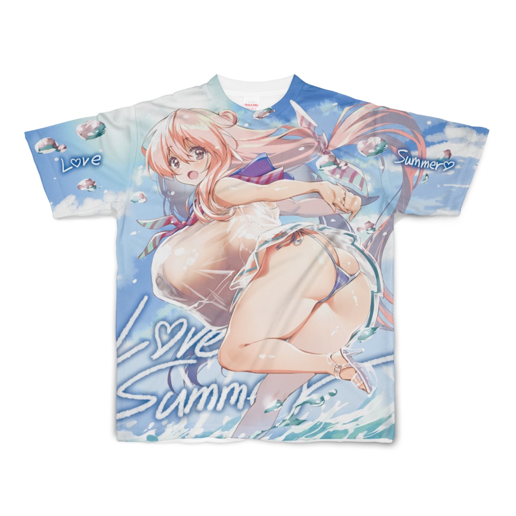 Love summer Tシャツ(正面がセーラー服)
