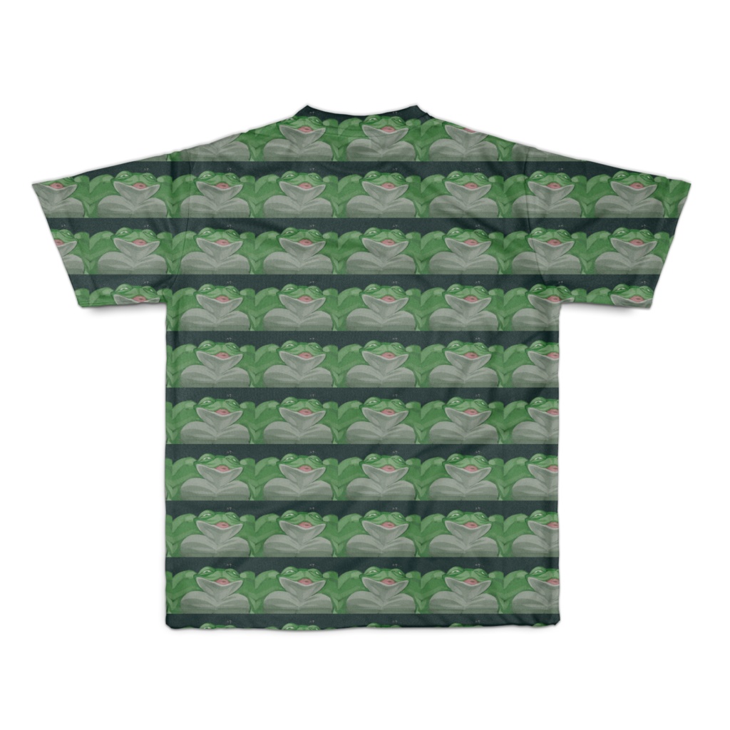 見守ってくれるカエルのTシャツ