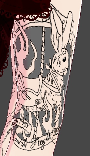Johnny hobo album cover (Right leg)