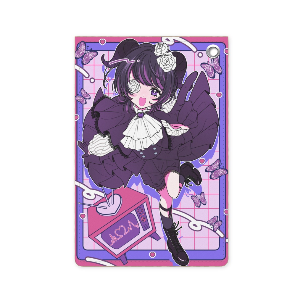鈴奈代理キャラパスケース