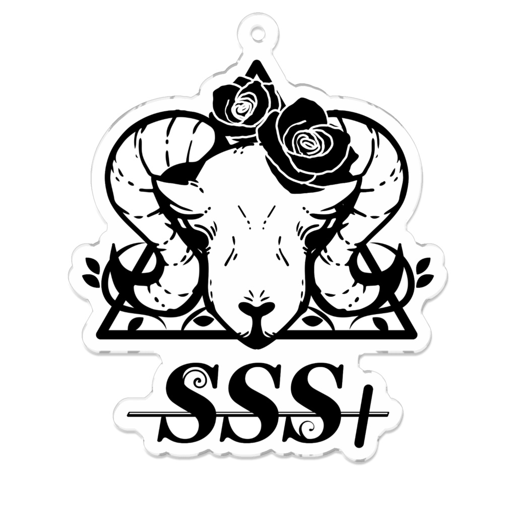 SSS+アクリルキーホルダー