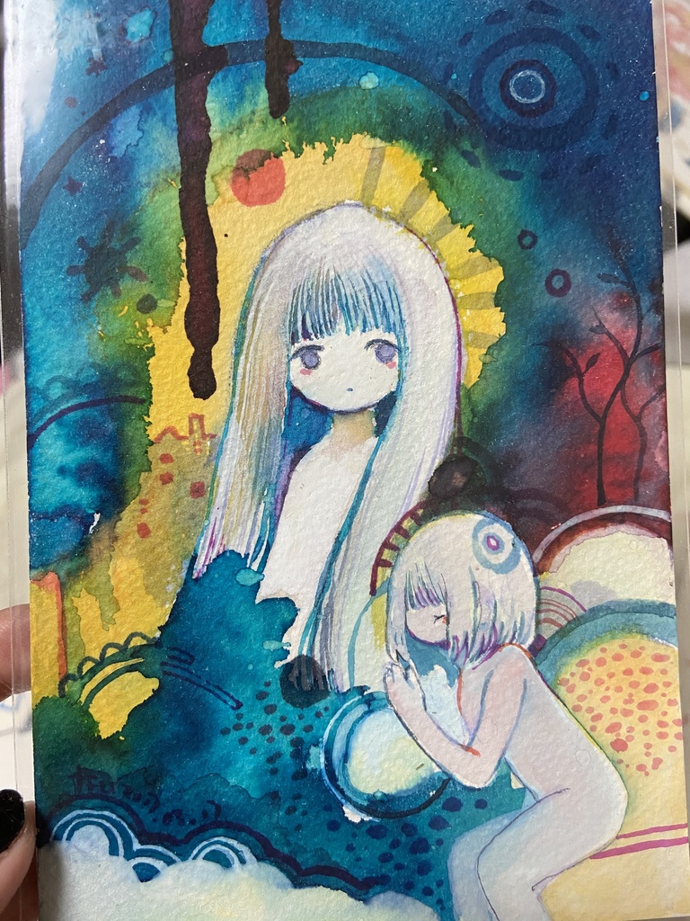 ハガキサイズ 原画