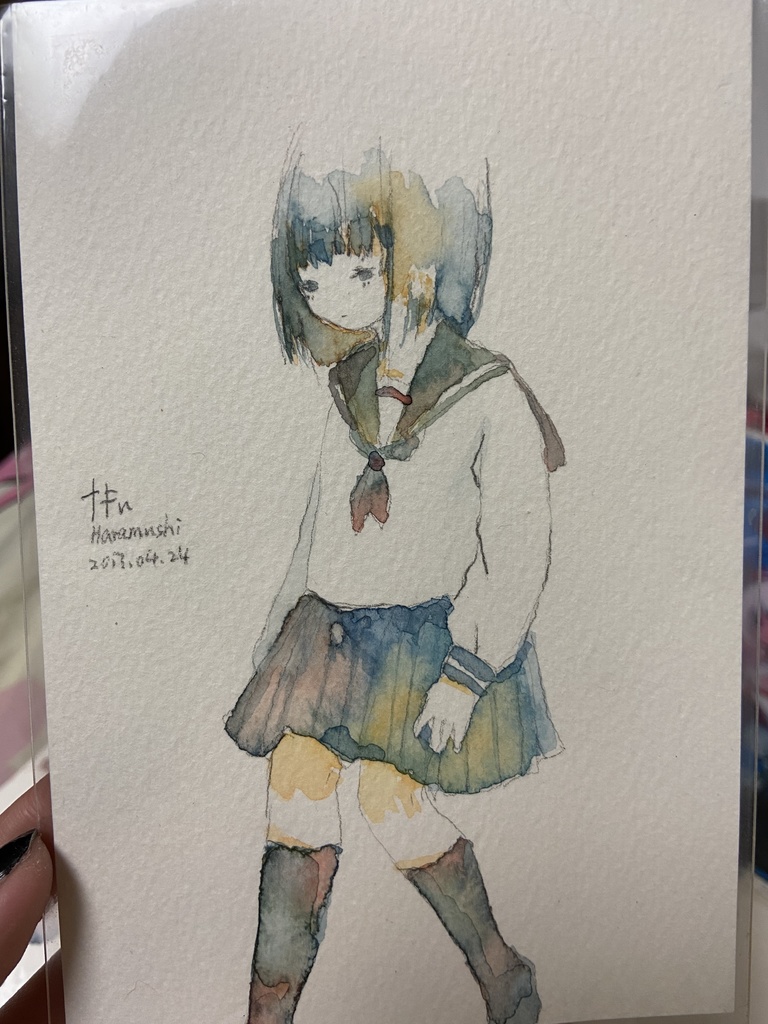 ハガキサイズ 原画