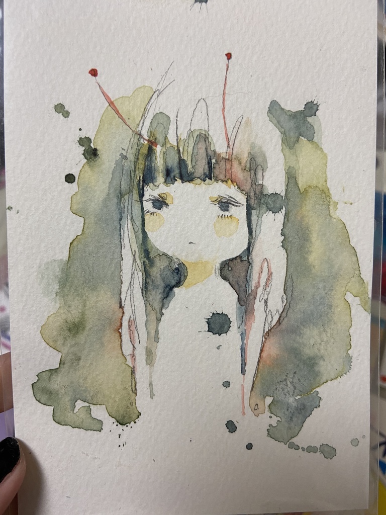 ハガキサイズ 原画