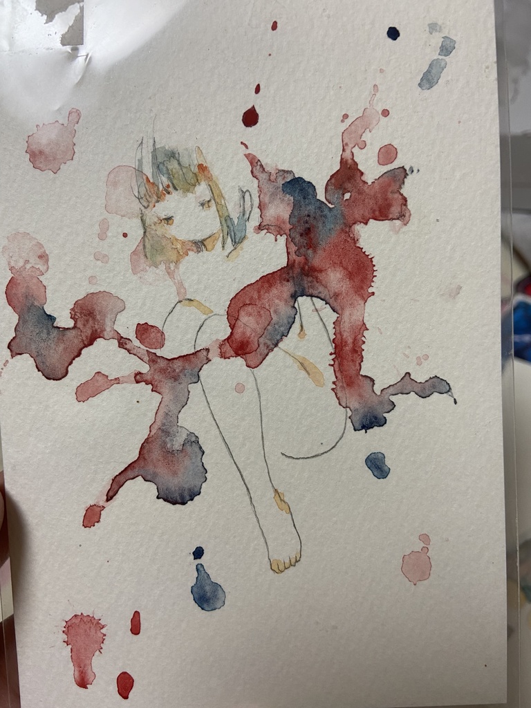 ハガキサイズ 原画