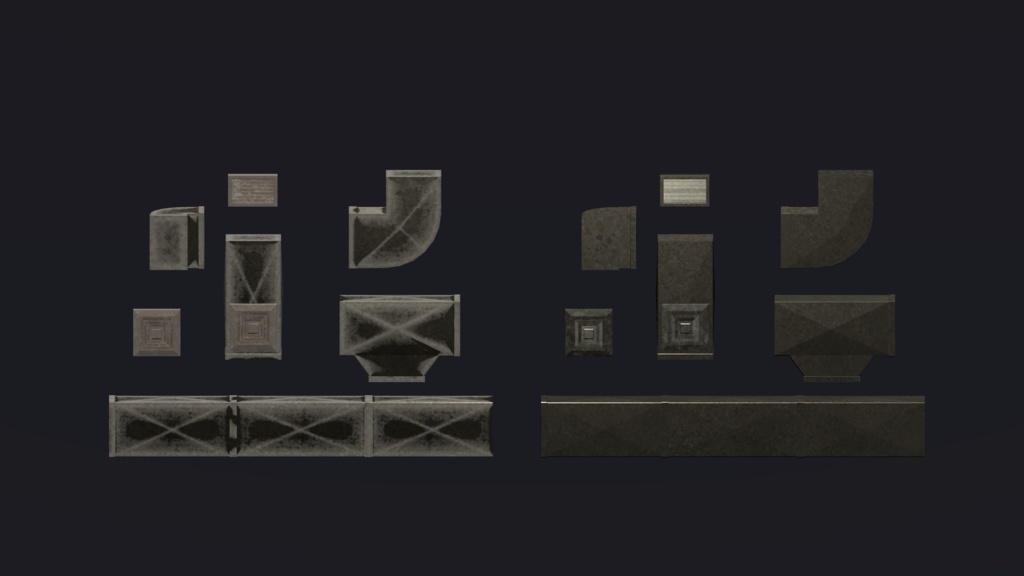 Industrial & Office Interiors Asset Pack 「産業およびオフィスのインテリア」