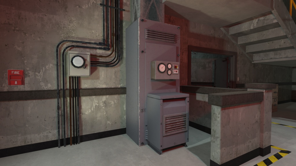 Industrial & Office Interiors Asset Pack 「産業およびオフィスのインテリア」