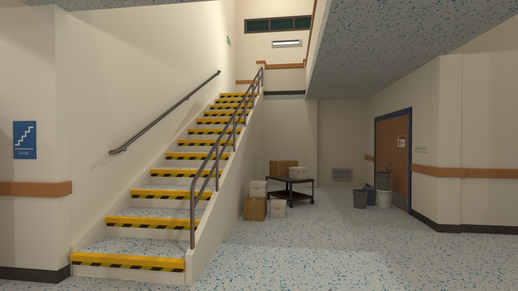 Industrial & Office Interiors Asset Pack 「産業およびオフィスのインテリア」