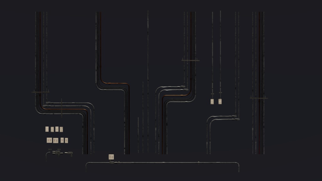 Industrial & Office Interiors Asset Pack 「産業およびオフィスのインテリア」