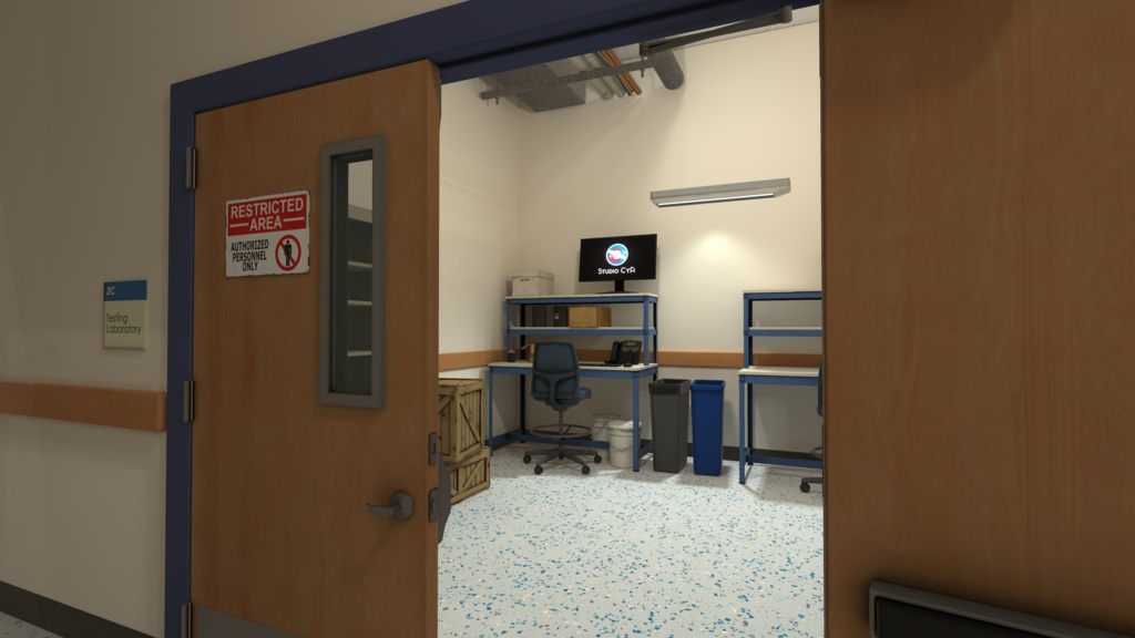 Industrial & Office Interiors Asset Pack 「産業およびオフィスのインテリア」