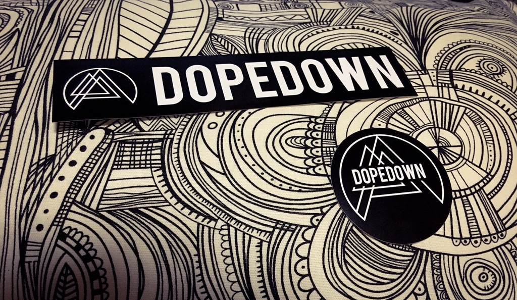 DOPEDOWN ステッカー