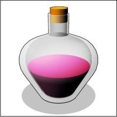 【3D素材/クリスタ用】薬瓶