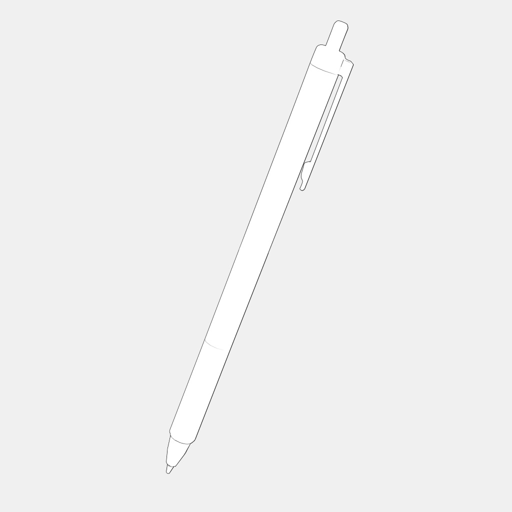 【3D素材/クリスタ用】ボールペン