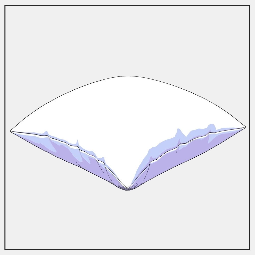 【3D素材/クリスタ用】クッション