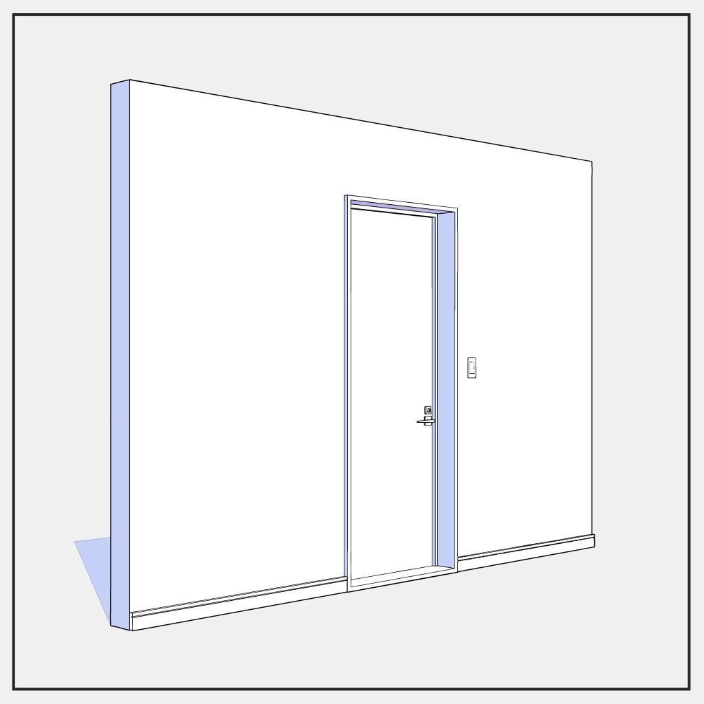 【3D素材/クリスタ用】ドア
