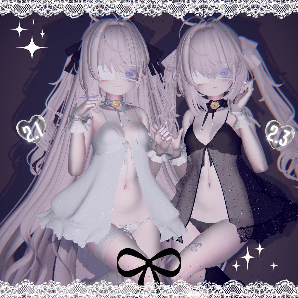 ♡無料♡ポーズアニメーション6種類「双子」