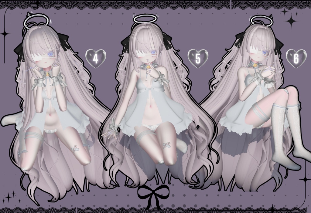 ポーズアニメーション24種類