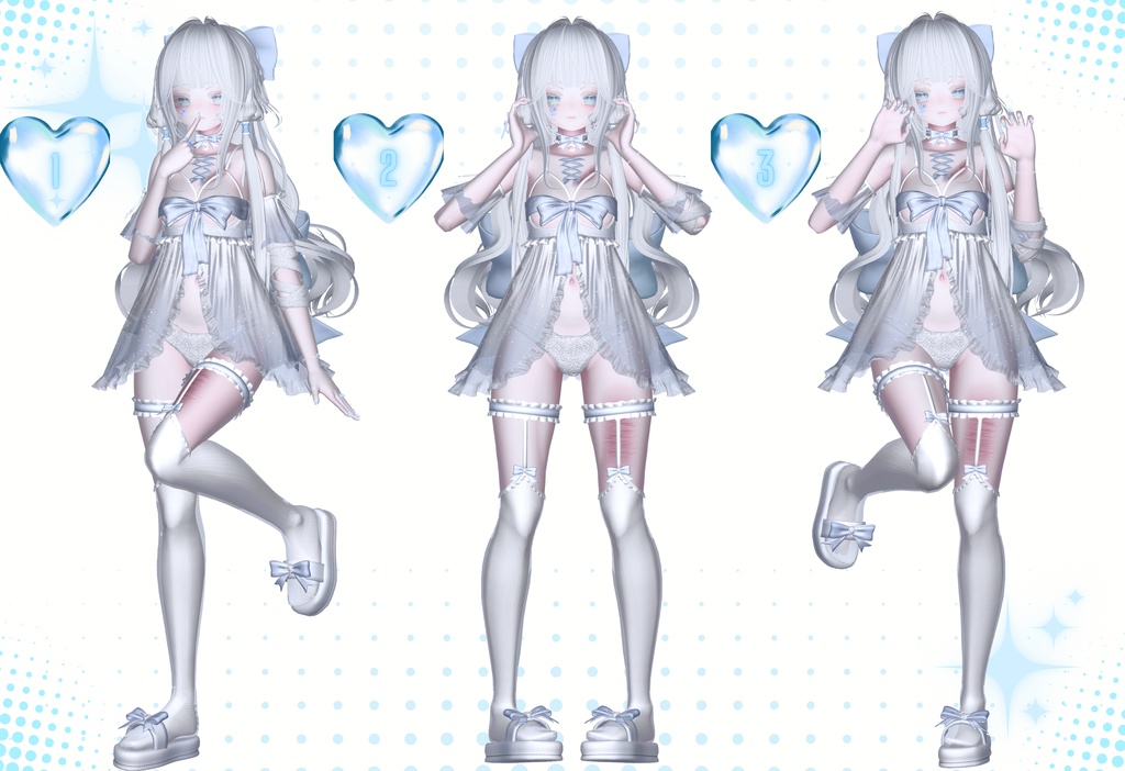 「マヌカ用」♡ポーズアニメーション16種類♡