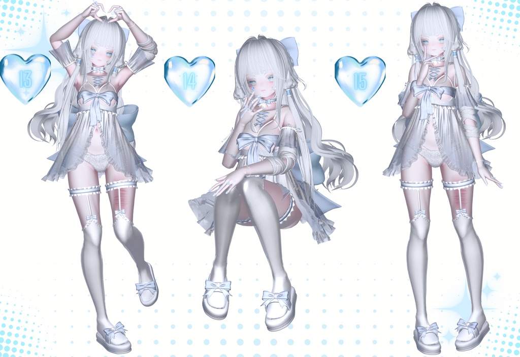 「マヌカ用」♡ポーズアニメーション16種類♡