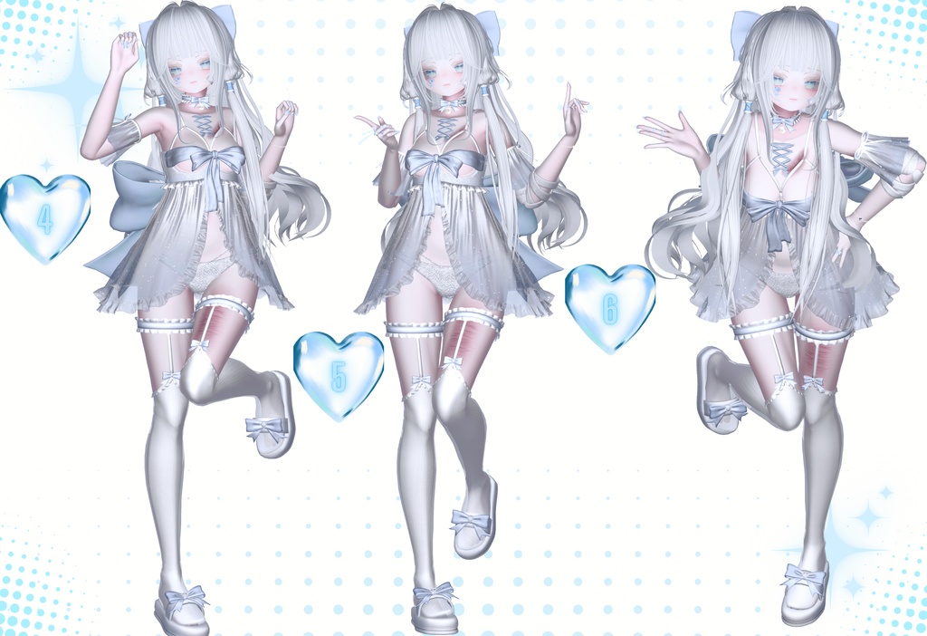 「マヌカ用」♡ポーズアニメーション16種類♡