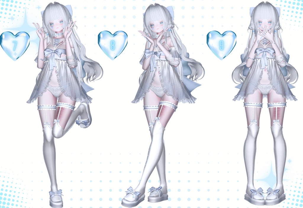 「マヌカ用」♡ポーズアニメーション16種類♡