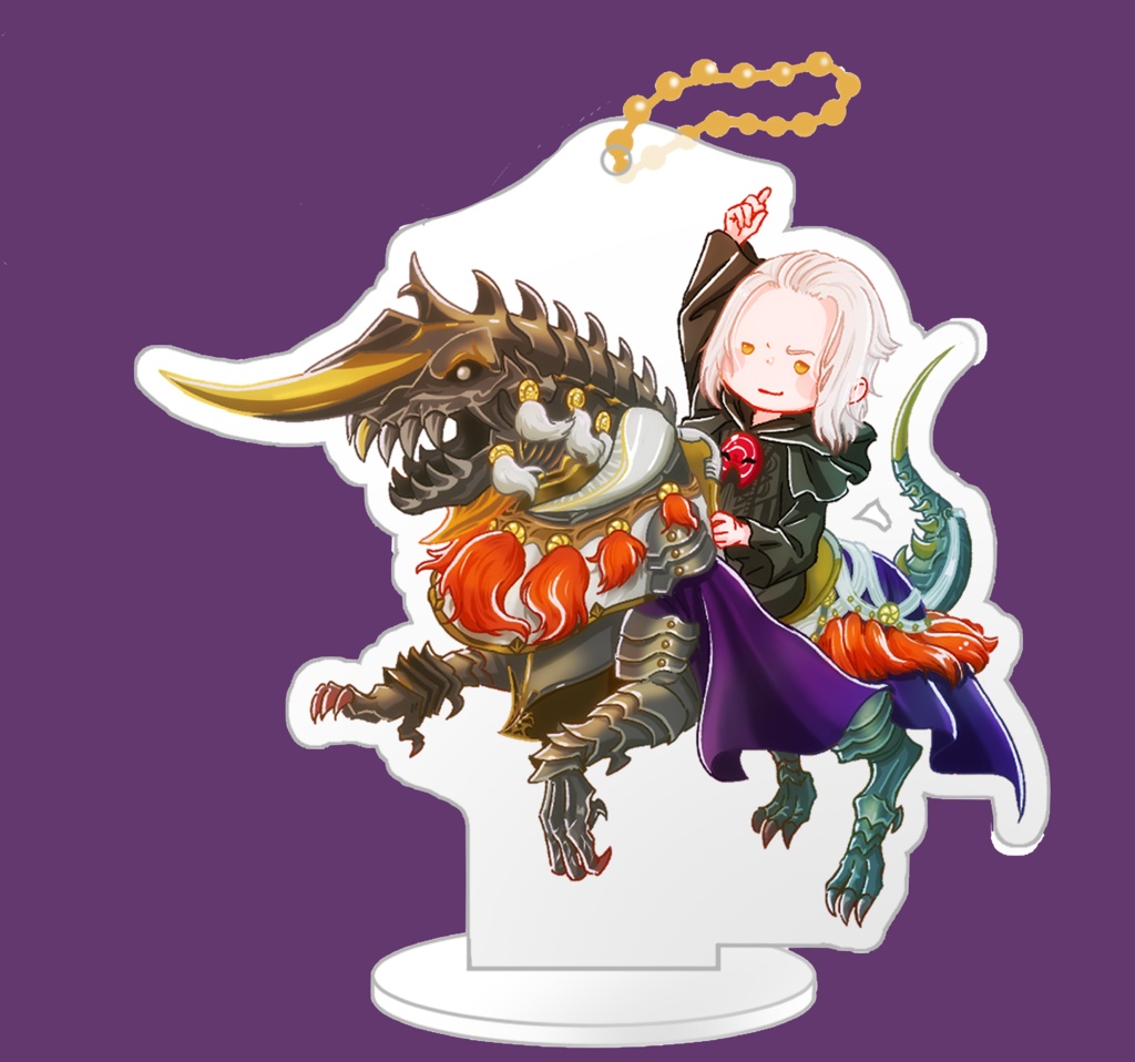 エメトセルク　アクリルスタンド＆キーホルダー