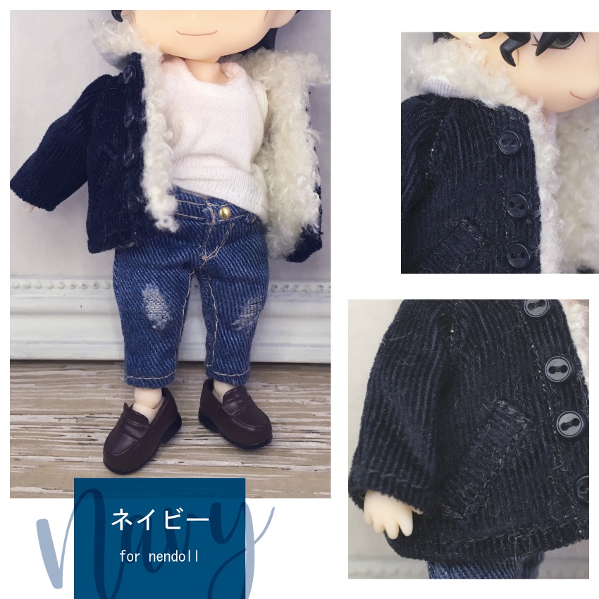 コーデュロイブルゾン(裏ボア)